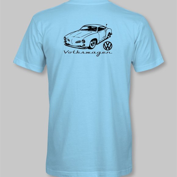 Volkswagen VW Karmann Ghia Retro T-Shirt - New - Picture 10 of 10